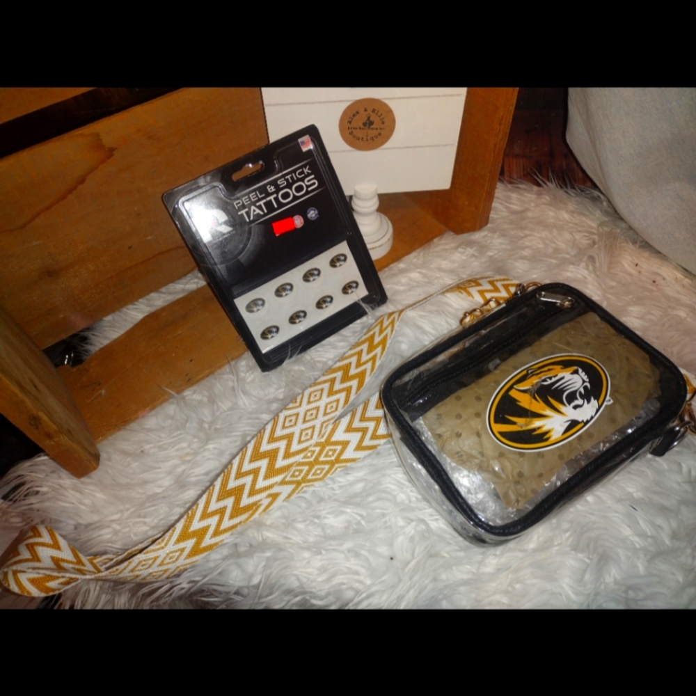 Mizzou stadium bags/locally crafted
